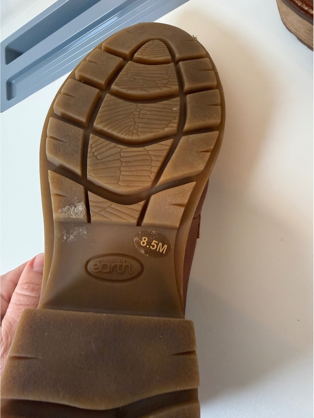 earth Brown Leather Penny Loafers - Women's Mules & Clogs - Picture 7 of 9